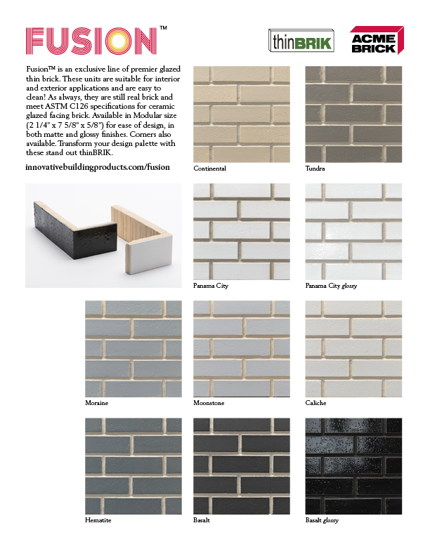 Fusion thinBRIK
