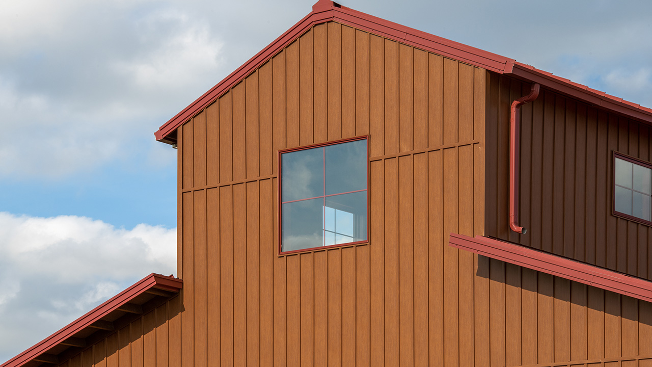 TruCedar 10" Board & Batten, Cider Mill