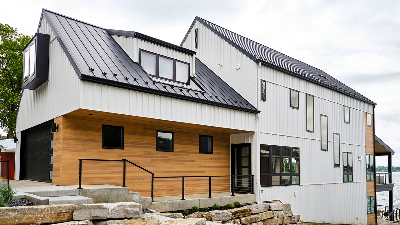 TruCedar 6" Board & Batten, White