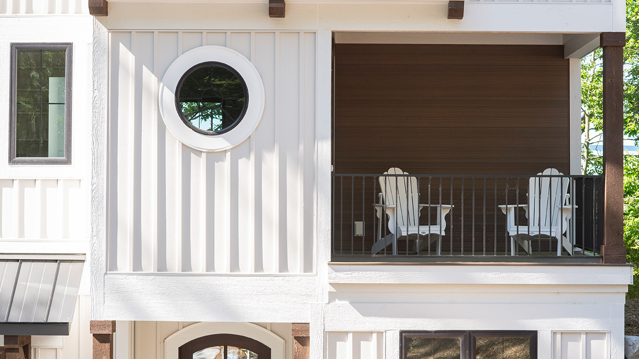 TruCedar 10" and 6" Board & Batten, Fresh Canvas