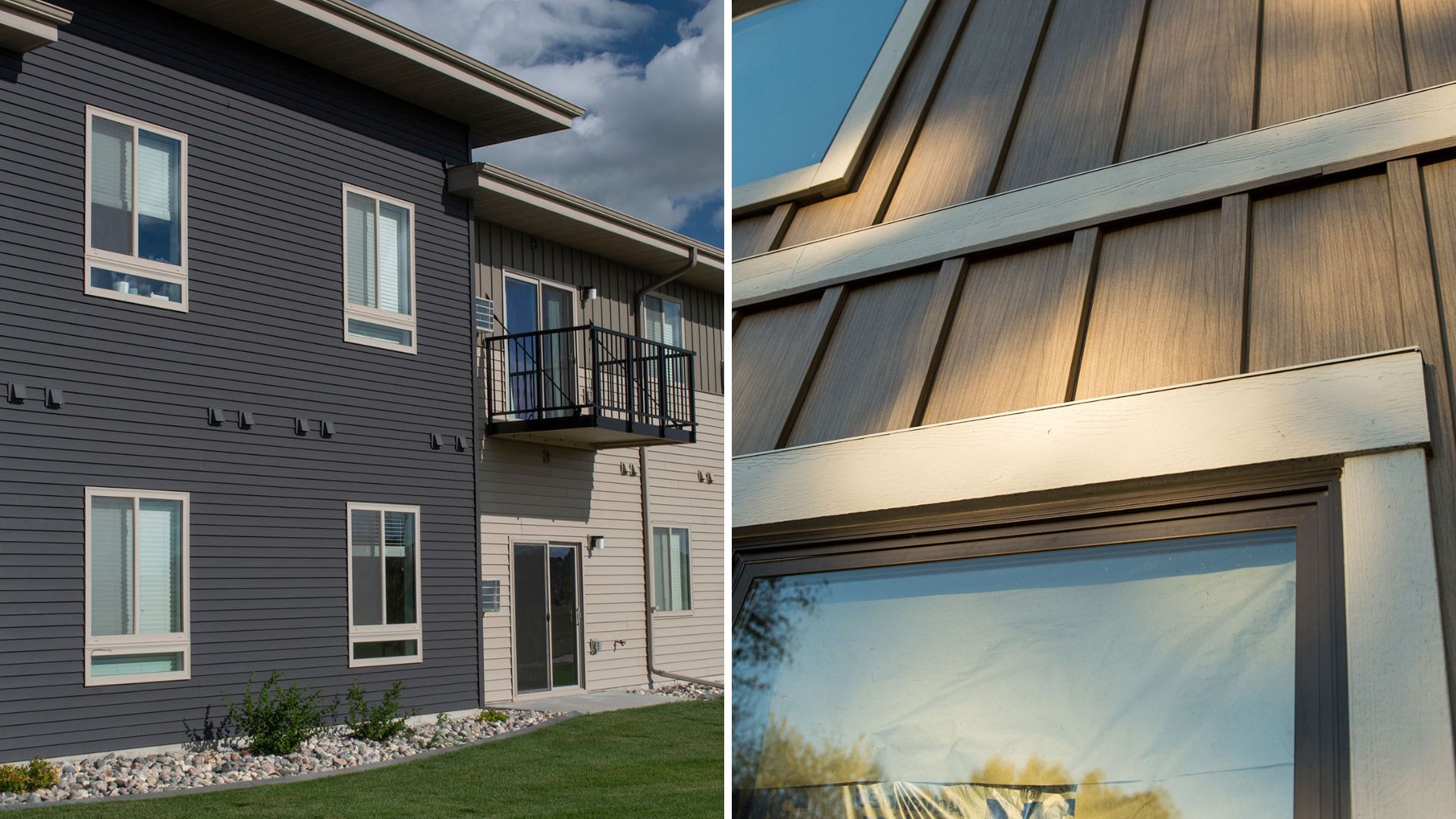 Homes featuring TruCedar steel siding